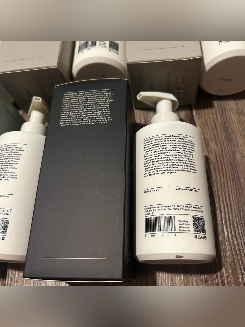 HUGE Salt & Stone Body Lotion 5 Pk Bundle 7 oz Santal Bergamot Black Rose & Oud - Picture 12 of 16